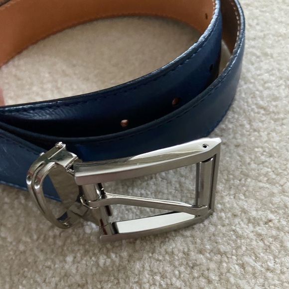 Studio Z leather belt, genuine leather, handcrafted!, see pictures , New 45 long main image 6